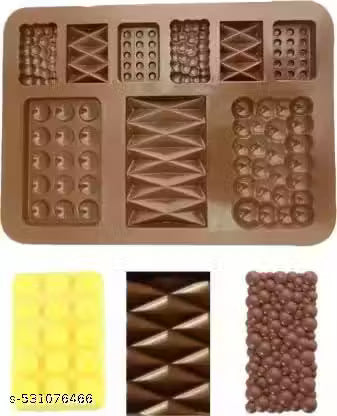 Silicone Chocolate Mold/Chocolate Making and Shaping Mould|Chocolate Mould for Jelly,