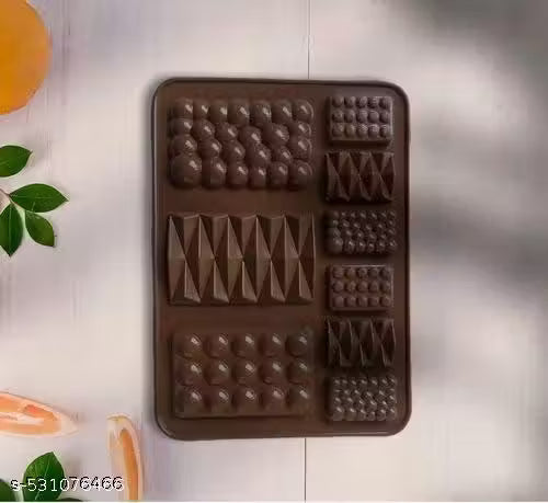 Silicone Chocolate Mold/Chocolate Making and Shaping Mould|Chocolate Mould for Jelly,