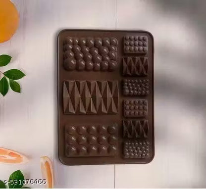 Silicone Chocolate Mold/Chocolate Making and Shaping Mould|Chocolate Mould for Jelly,