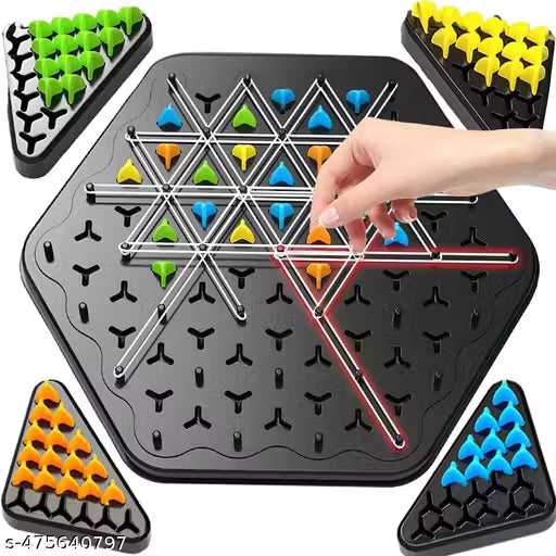Triggle Game Rubber Bands Triangle