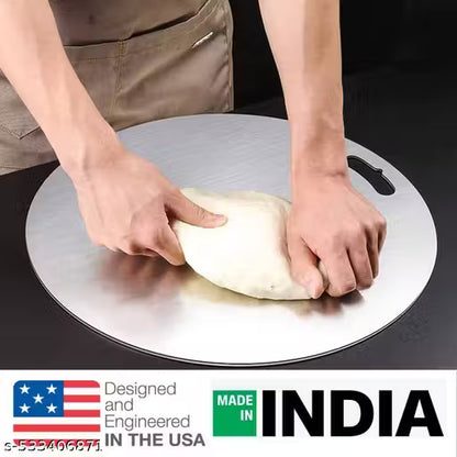 Stainless Steel Chopping Cutting Metal Board Fruit Board for Kitchen,