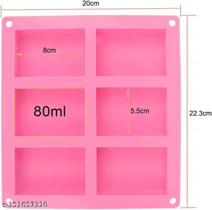 25gm 1Pc rectangular soap mould, soap moulds for soap making