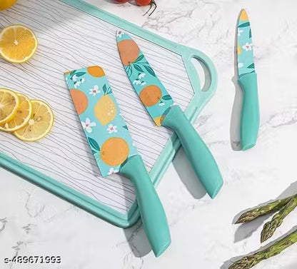 Kitchen Knives Stainless Steel Set 3 Pieces Professional Kitchen Knife