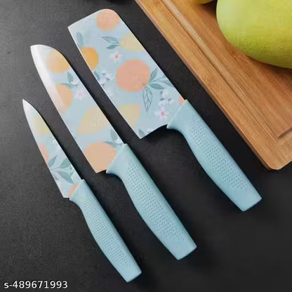 Kitchen Knives Stainless Steel Set 3 Pieces Professional Kitchen Knife